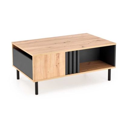 53007 5 konferencni stolek giselle dub artisan cerna