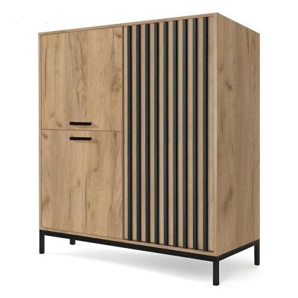 52485 1 komoda grata ii dub kraft cerna